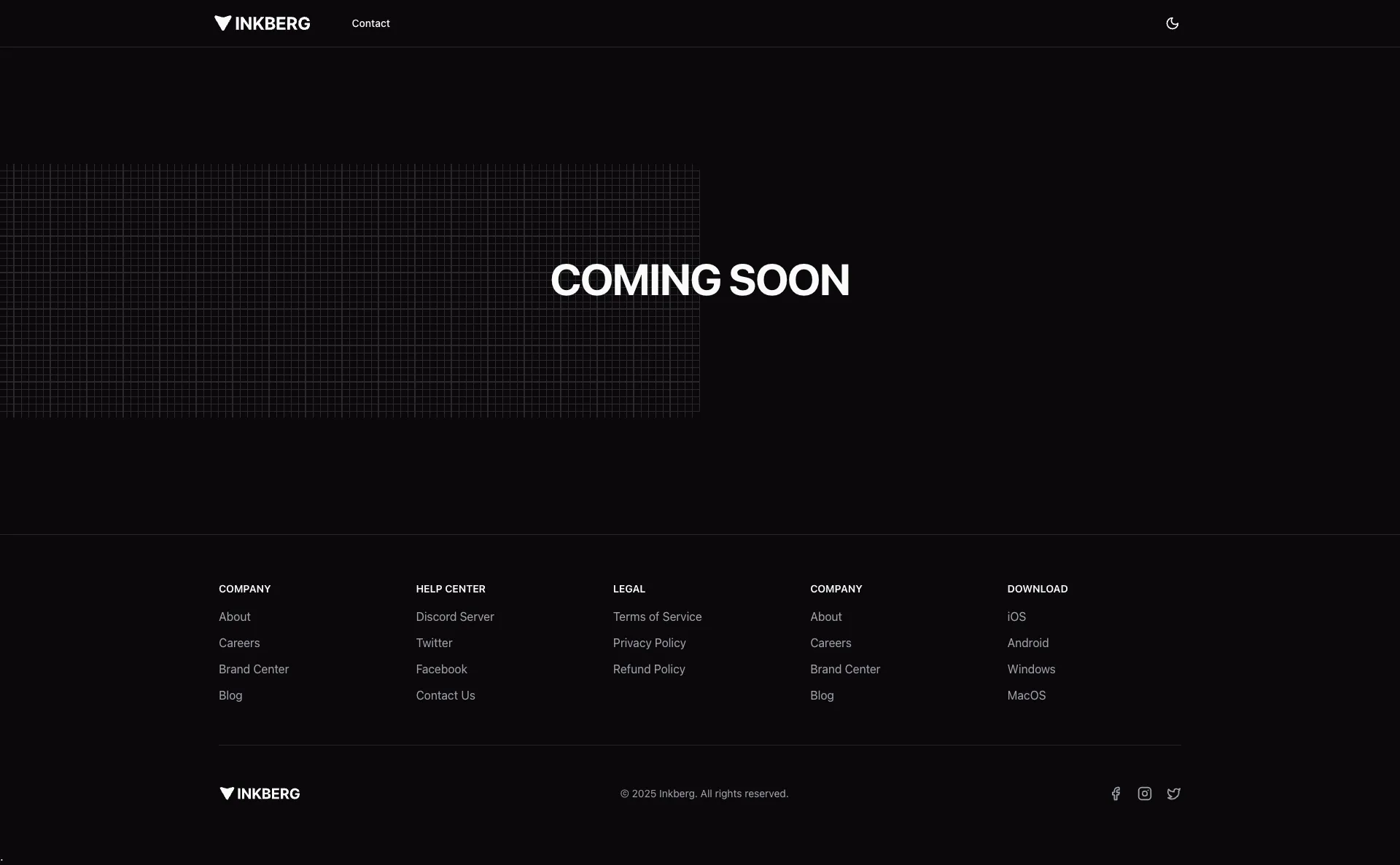 Notetaking landing page